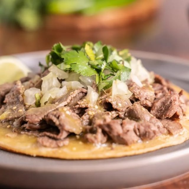 Taco de Carne Asada.