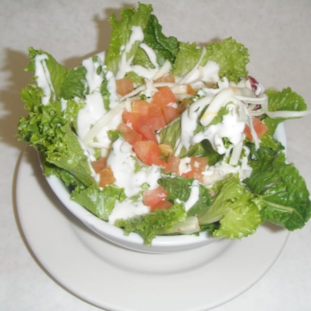 Tossed Green Salad.